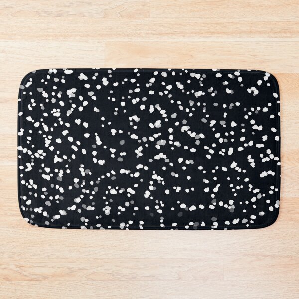 Item preview, Small dot white black background  designed and sold by Roselove4869.