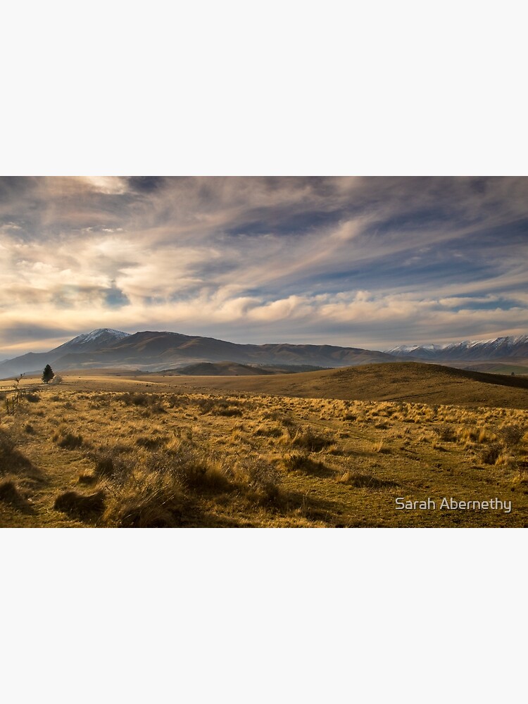 "New Zealand, South Island, St Bathans Range" Poster for Sale by