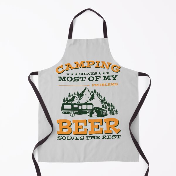 Item preview, Camping Solves Most of my Problems Beer Solves the Rest designed and sold by grinta2021.