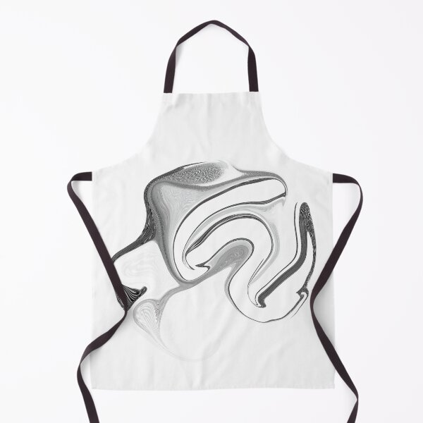 Item preview, Abstract liquid paint in black and white designed and sold by ColoursOfFrance.