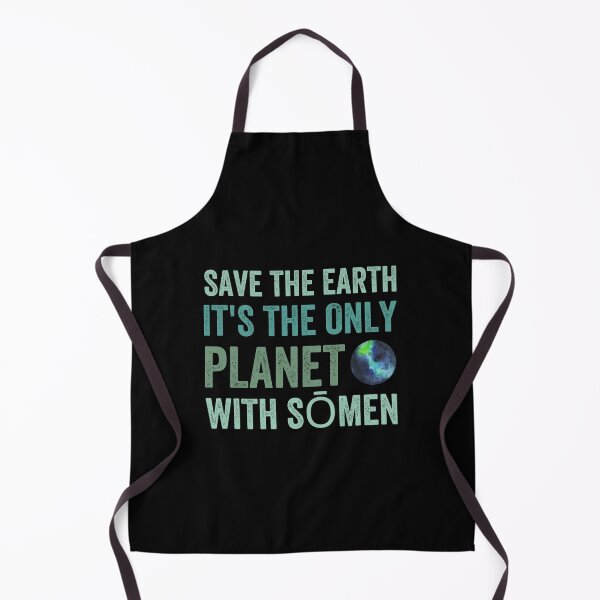 Item preview, Save the Earth it's the only planet with Sōmen- Japanese noodles designed and sold by Happy-PrintZ.
