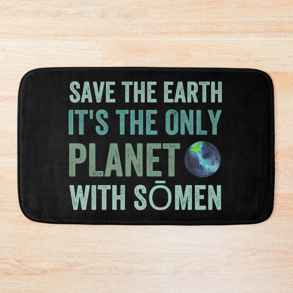 Item preview, Save the Earth it's the only planet with Sōmen- Japanese noodles designed and sold by Happy-PrintZ.