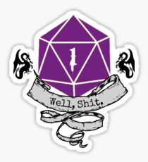 Critical Fail Roll Sticker