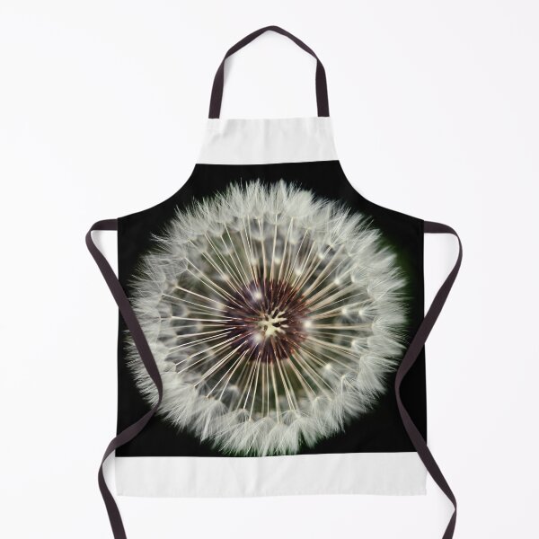 Item preview, White dandelion on black background designed and sold by olena2552.