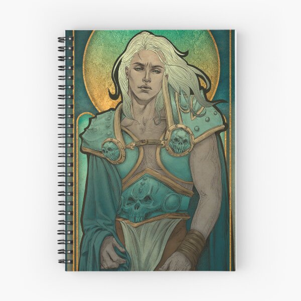 Item preview, Fanart: Arthas Menethil (the Lich King) in Art Nouveau style designed and sold by AlexaelArtworks.