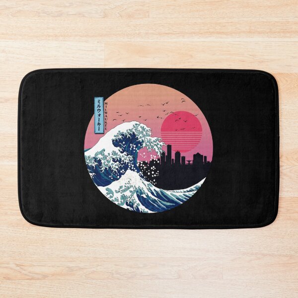 Item preview, Milwaukee Kanagawa Wave Retro designed and sold by DFerraz.
