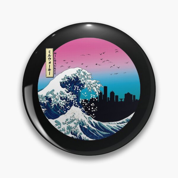 Item preview, Milwaukee Kanagawa Wave 90s designed and sold by DFerraz.