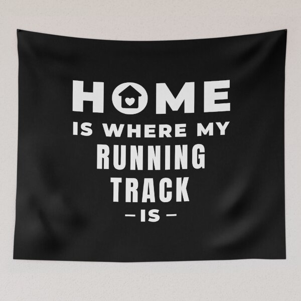 Item preview, Home is where my running track is designed and sold by TheGreenGoat.