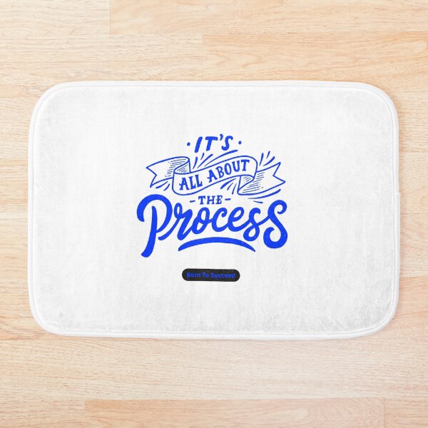 Item preview, Its All About The Process - Motivational Quotes designed and sold by HaveYouHeard.