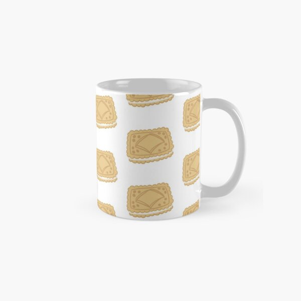 Jammy Dodger British Biscuit Coffee Mug by evannave