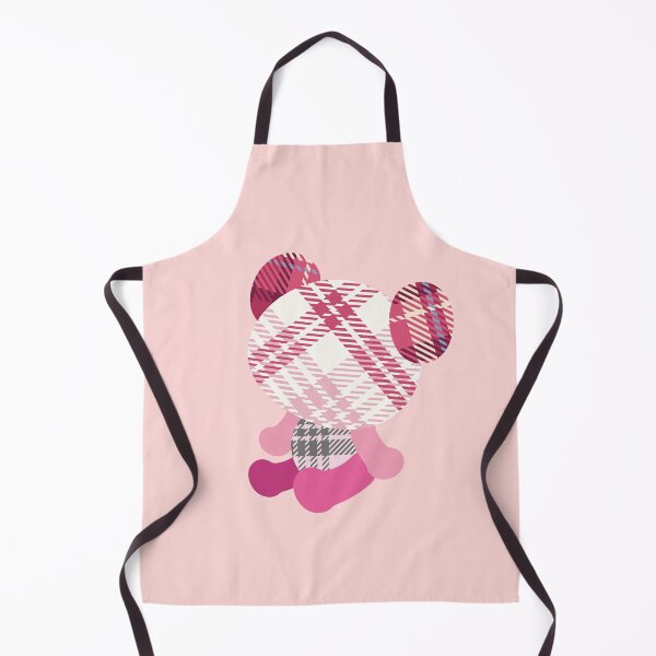 Item preview, Pink check pattern patch bear Doll designed and sold by Queengood.