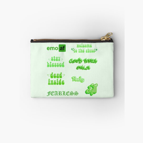 Item preview, Green Edgy Vibes Variety Pack designed and sold by everything4eva.