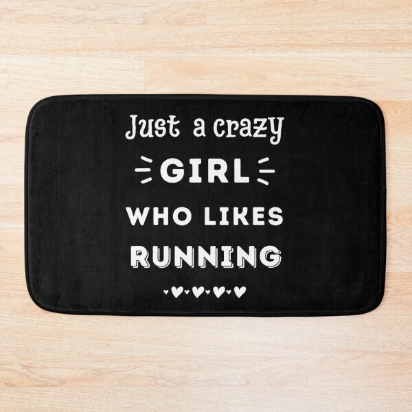 Item preview, Just a crazy girl who likes running designed and sold by TheGreenGoat.