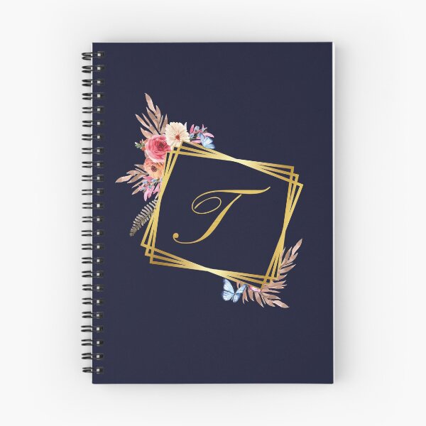 Item preview, t Botanical Monogram Drawing, Floral Letter t designed and sold by sbk-designer.