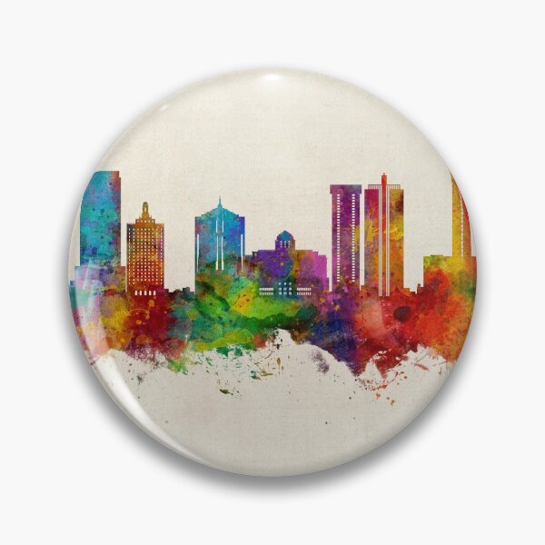 Item preview, Atlantic City New Jersey Skyline designed and sold by ArtPrints.