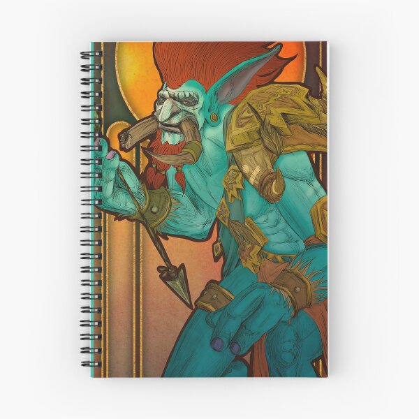 Item preview, Fanart: Vol'jin in Art Nouveau style designed and sold by AlexaelArtworks.