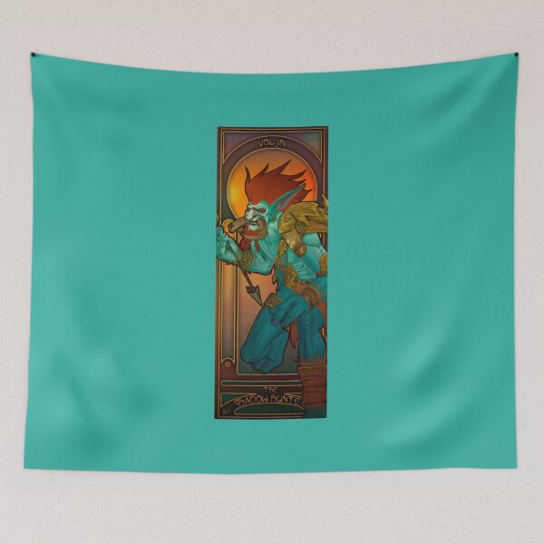 Item preview, Fanart: Vol'jin in Art Nouveau style designed and sold by AlexaelArtworks.