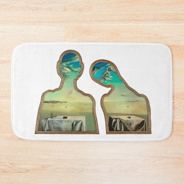 Item preview,  Salvador Dalí - Couple aux têtes pleines de nuages designed and sold by Artaxias_Designs.