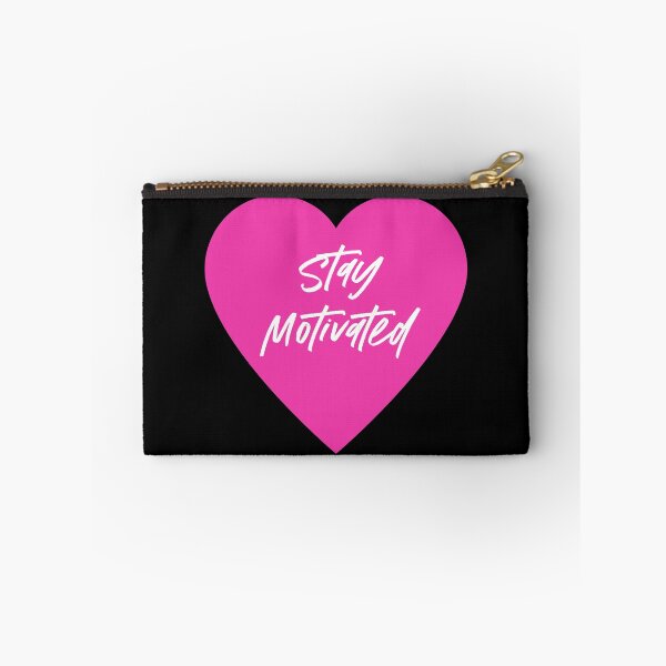Item preview, Stay Motivated Pink Heart designed and sold by Christina Protic.
