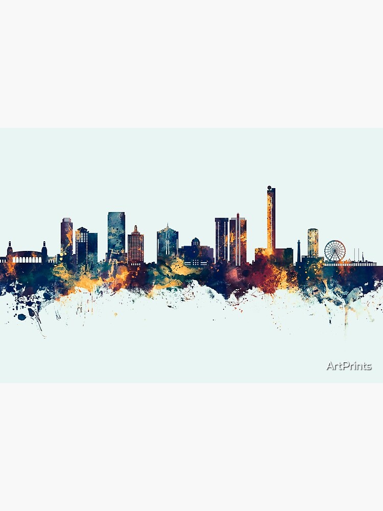 Atlantic City New Jersey Skyline Postcard