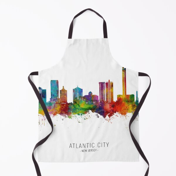Item preview, Atlantic City New Jersey Skyline designed and sold by ArtPrints.