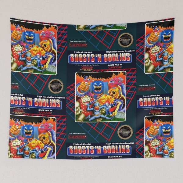 Item preview, GHOSTS AND GHOBLINS COVER designed and sold by PIXLTEES.