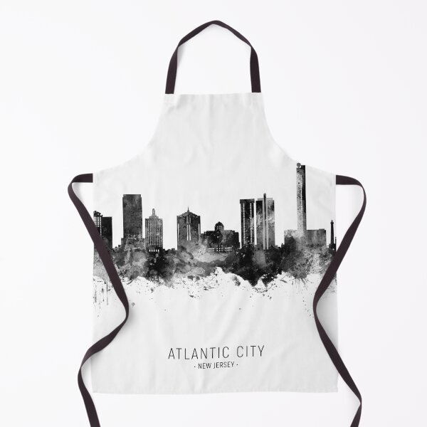 Item preview, Atlantic City New Jersey Skyline designed and sold by ArtPrints.