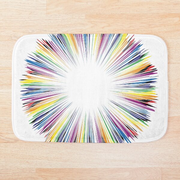 Aperçu de l'œuvre Icône d'explosion abstraite colorée. créée et vendue par KasTanDesign.