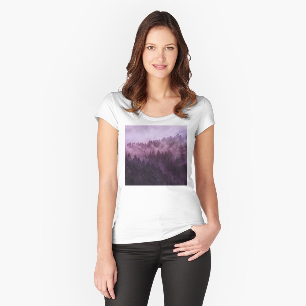 Item preview, Fitted Scoop T-Shirt designed and sold by tekay.