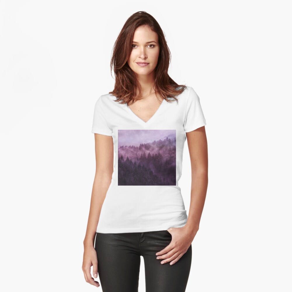 Item preview, Fitted V-Neck T-Shirt designed and sold by tekay.