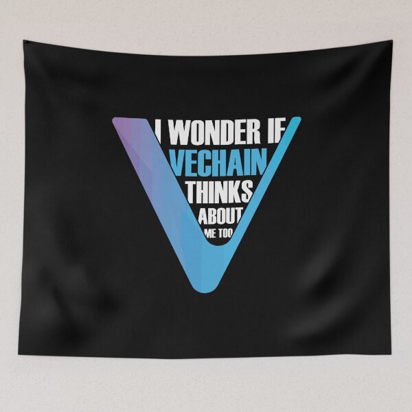 Item preview,  I Wonder If VeChain Thinks About Me designed and sold by FauzIDEA.