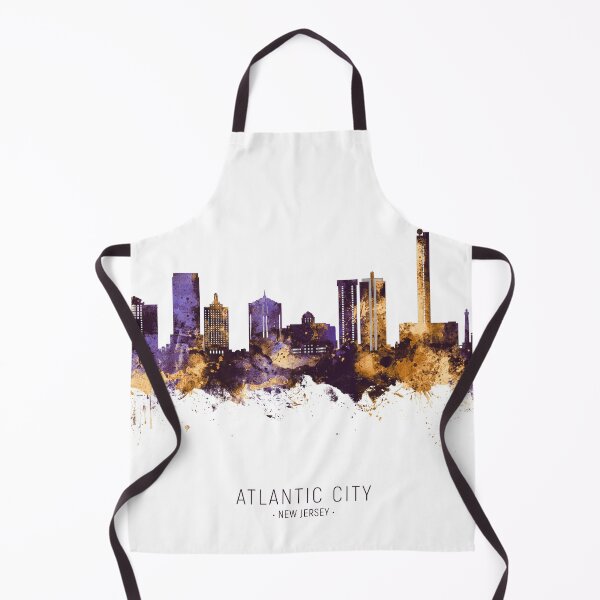 Item preview, Atlantic City New Jersey Skyline designed and sold by ArtPrints.