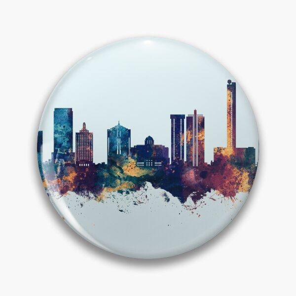 Item preview, Atlantic City New Jersey Skyline designed and sold by ArtPrints.