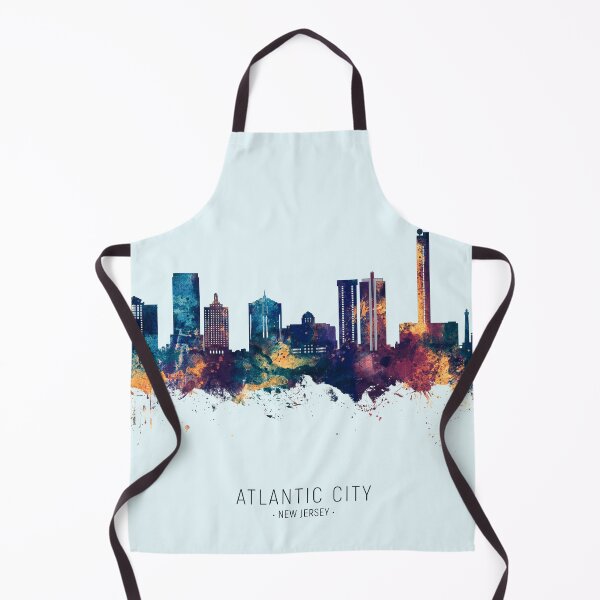 Item preview, Atlantic City New Jersey Skyline designed and sold by ArtPrints.