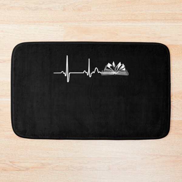 Item preview, Book Lover Reading Heartbeat Line I Love To Read Gift designed and sold by RanirO.