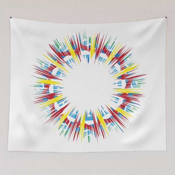 Item preview, Colorful abstract explosion icon. designed and sold by KasTanDesign.