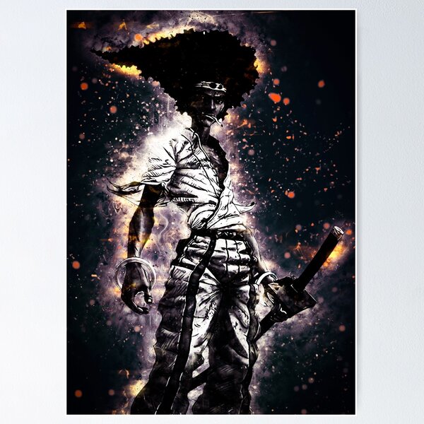 AFRO SAMURAI ANIME MANGA COOL Wall Print Poster 20x30