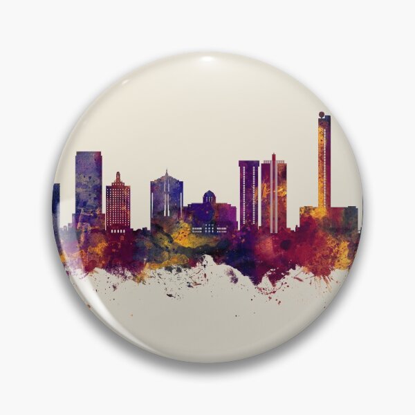 Item preview, Atlantic City New Jersey Skyline designed and sold by ArtPrints.
