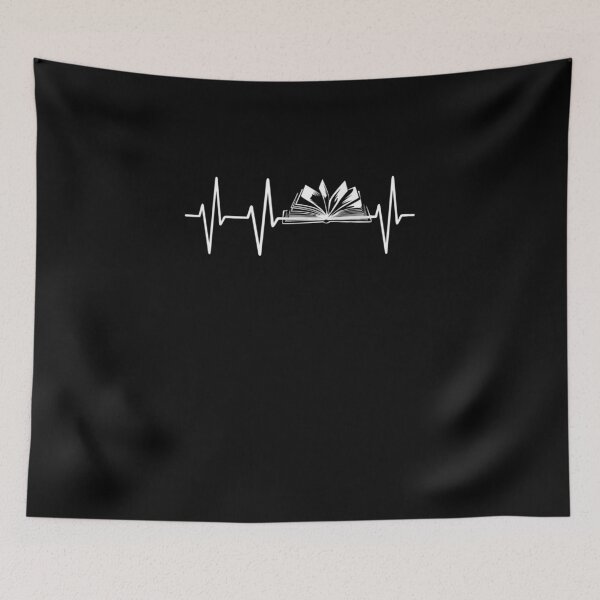 Item preview,  Book Lover Reading Heartbeat Line I Love To Read Gift designed and sold by RanirO.