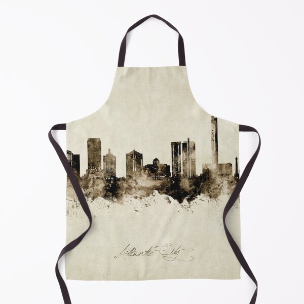 Item preview, Atlantic City New Jersey Skyline designed and sold by ArtPrints.