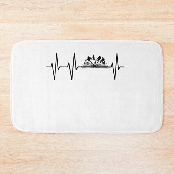 Item preview,  Book Lover Reading Heartbeat Line I Love To Read Gift designed and sold by RanirO.