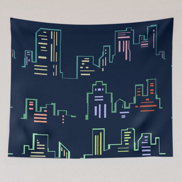 Item preview, Techno Skyline designed and sold by zav2001.