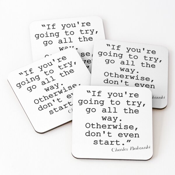 Item preview, Charles Bukowski designed and sold by Falica.