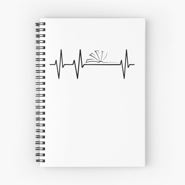 Item preview,  Book Lover Reading Heartbeat Line I Love To Read Gift designed and sold by RanirO.