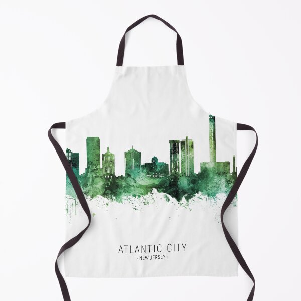 Item preview, Atlantic City New Jersey Skyline designed and sold by ArtPrints.