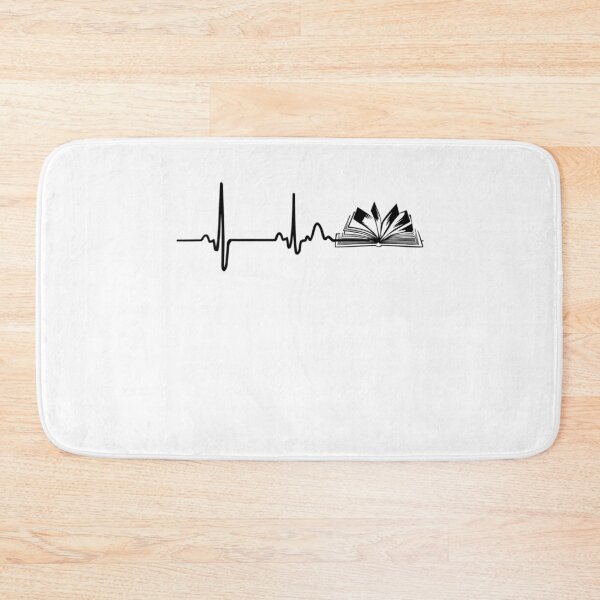 Item preview,  Book Lover Reading Heartbeat Line I Love To Read Gift designed and sold by RanirO.