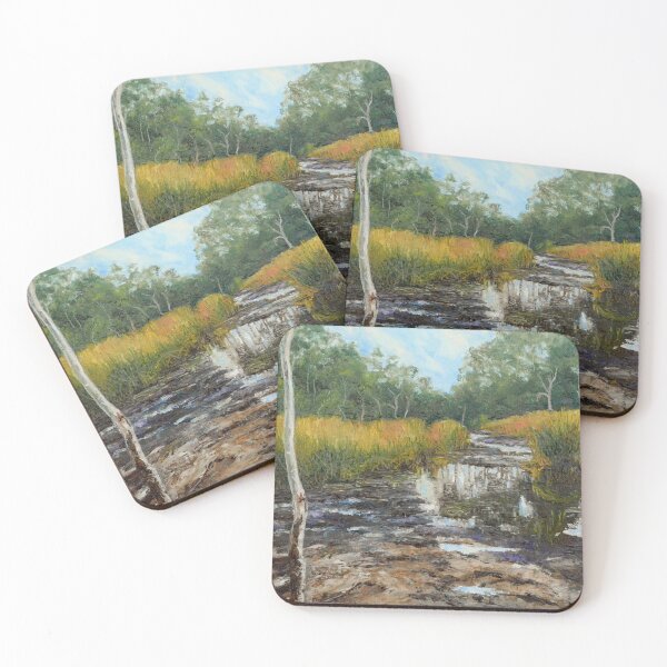 Item preview, The Wannon River above the falls designed and sold by Dai Wynn Fine Art.