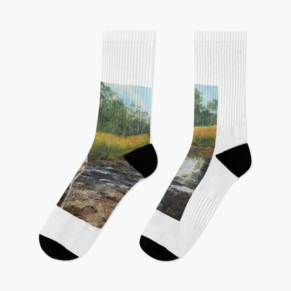 Item preview, The Wannon River above the falls designed and sold by Dai Wynn Fine Art.