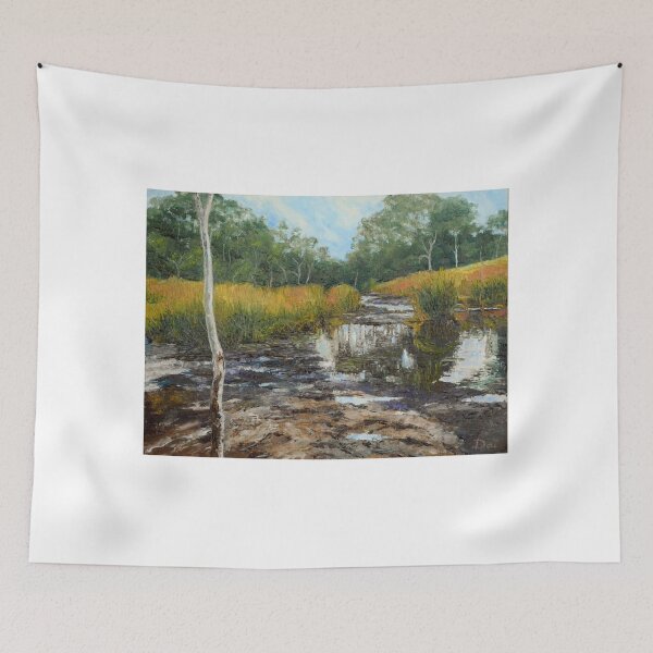 Item preview, The Wannon River above the falls designed and sold by Dai Wynn Fine Art.