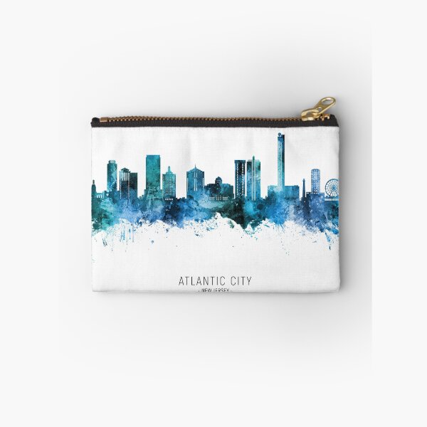 Item preview, Atlantic City New Jersey Skyline designed and sold by ArtPrints.